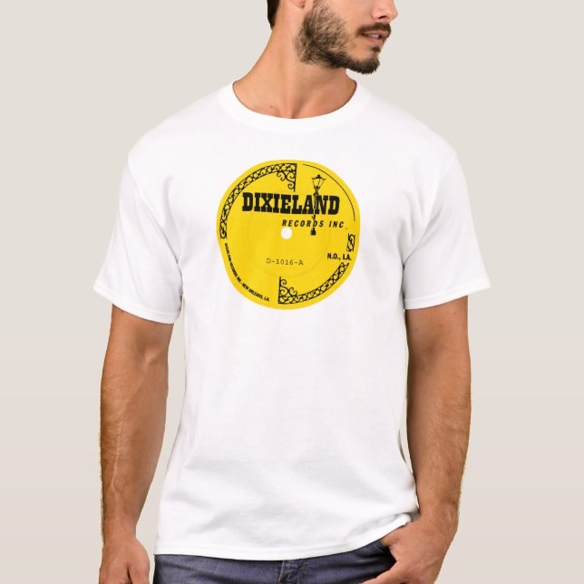 Etikett för brytningsregistrering tee shirt (Framsida)