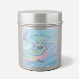 Etikett för chic HoloGrapcs Magic Invent Candles