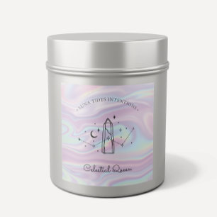 Etikett för chic HoloGrapcs Magic Invent Candles