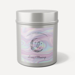 Etikett för chic HoloGrapcs Magic Invent Candles