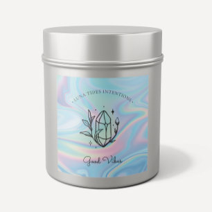 Etikett för chic HoloGrapcs Magic Invent Candles