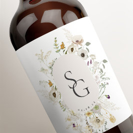 Etikett för den botaniska Personligen Vin
