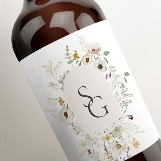Etikett för den botaniska Personligen Vin (Skapare uppladdad)