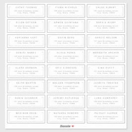 Etikett för den moderna chicens minimalistiska gäs