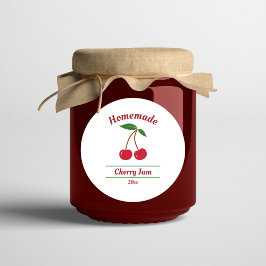 Etikett för Editable Cherry Sylt