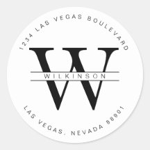 Etikett för enkel anpassningsbar-returadress