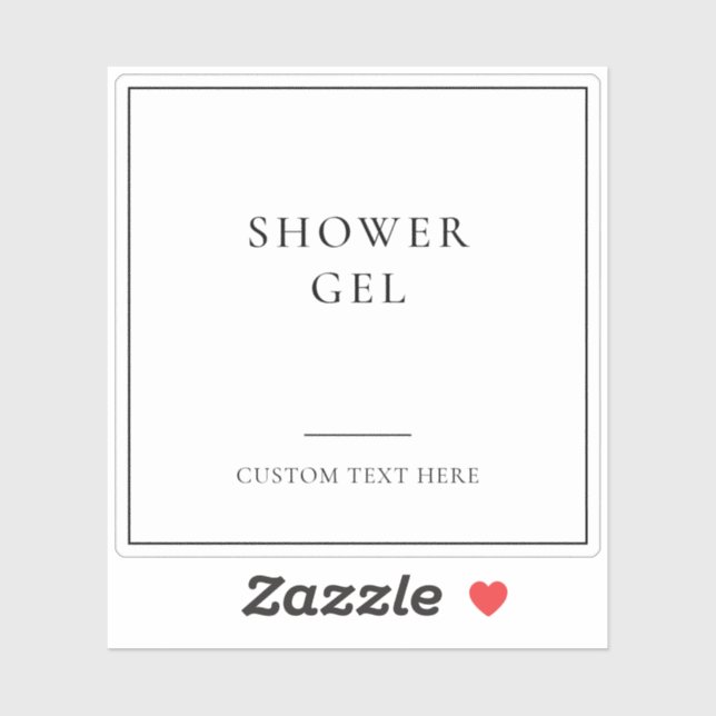 Etikett för enkel Elegant - startorganisation (Ark)