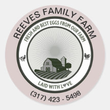 Etikett för etikett för äggkartongen Farm Homestea
