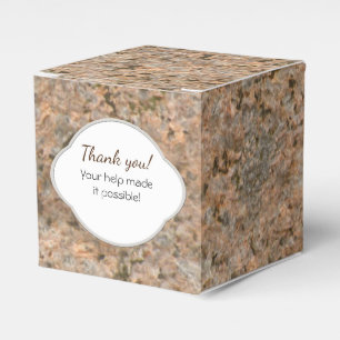 Etikett för geologi Sten Struktur med valfri text Presentaskar