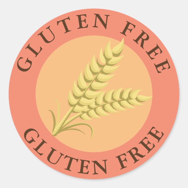 Etikett för Gluten-etikett (Framsida)