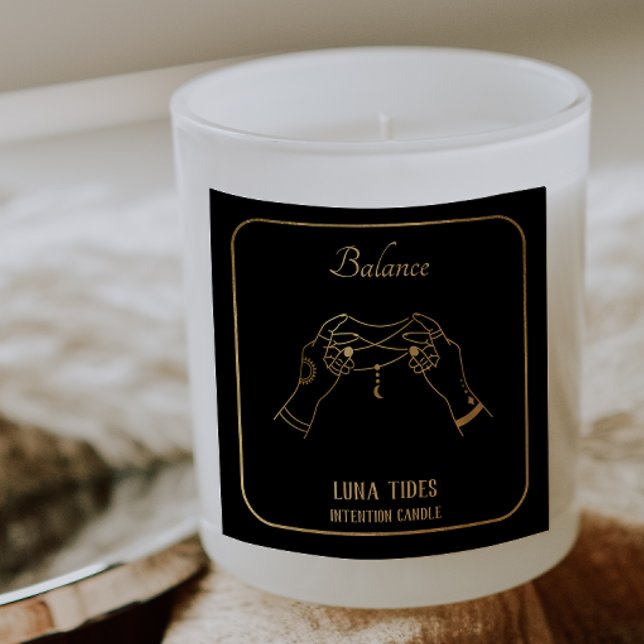 Etikett för Guld Måne-planeringsljus (Skapare uppladdad)