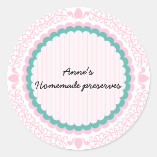 Etikett för hemmadeskonserver