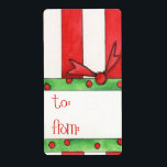Etikett för julklapp fraktsedel<br><div class="desc">Etikett för julklapp</div>