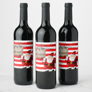 Etikett för julmat och dryck