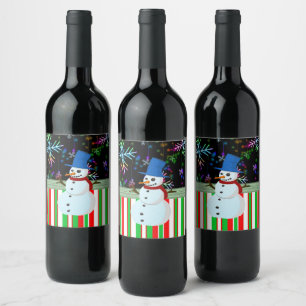 Etikett för julmat och dryck