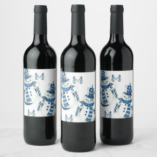 Etikett för julmat och dryck