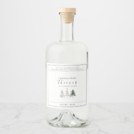 Etikett för julstämning