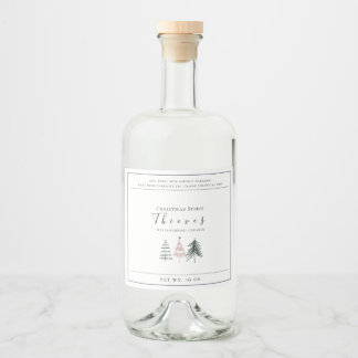 Etikett för julstämning