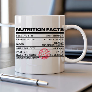 Etikett för klassisk Personlig-typografi Kaffemugg