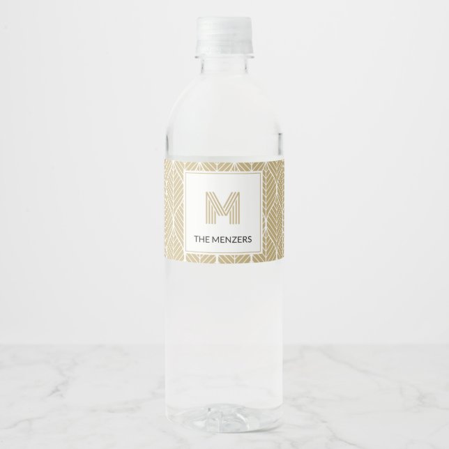 ETIKETT FÖR KLASSISK VATTENFLASKA (Framsida)