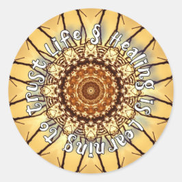 Etikett för lagningsbekräftelse