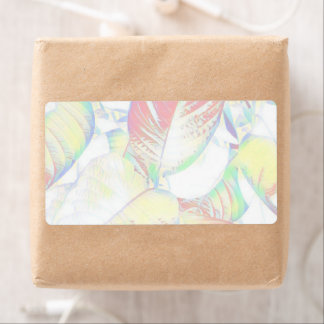 Etikett för leverans av anpassningsbar (lägg bara fraktsedel