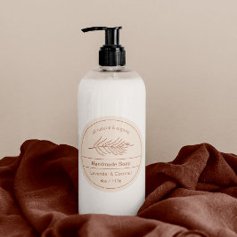 Etikett för Logotyp av produktanpassad Rosa