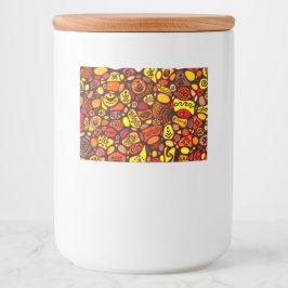 Etikett för matbehållare (3 x 2 tum)