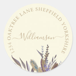 Etikett för midnattsblad