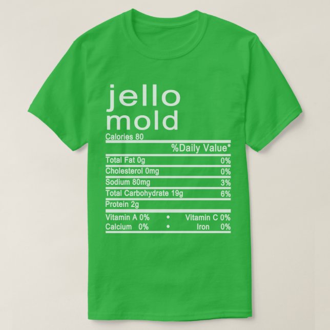 Etikett för näringsfakturor t shirt (Design framsida)