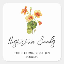 Etikett för Nasturtium Seeds