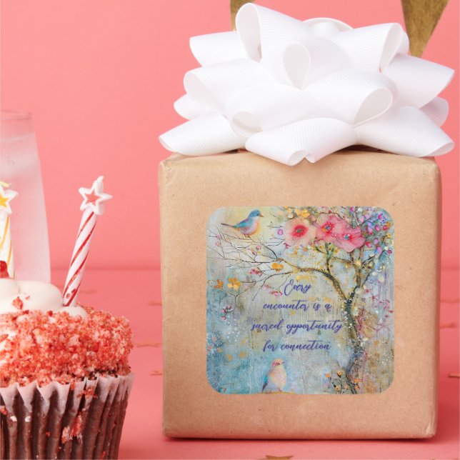 Etikett för naturlig anslutning (Fest)