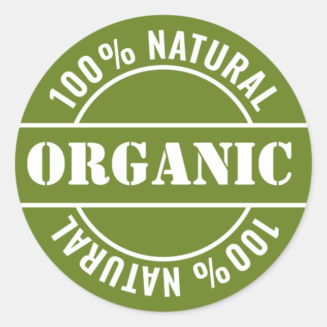 Etikett för naturprodukt (Framsida)
