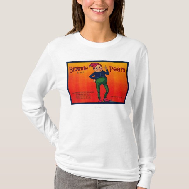 Etikett för nissePearlåda T Shirt (Framsida)