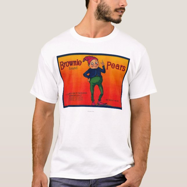 Etikett för nissePearlåda Tee Shirt (Framsida)
