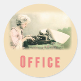 Etikett för Office Flytta Box-etikett