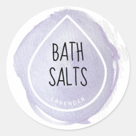 Etikett för oljebälte i Lavender Oil Drop Essentia