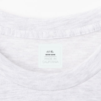 Etikett för personlig av anpassningsbar