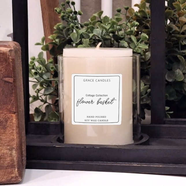 Etikett för personlig av produktljus (Skapare uppladdad)