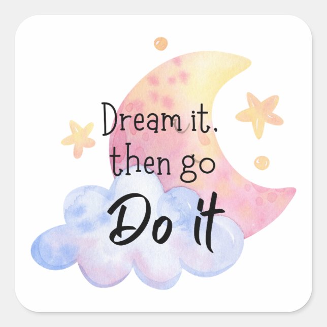 Etikett för positiv bekräftelse (Framsida)