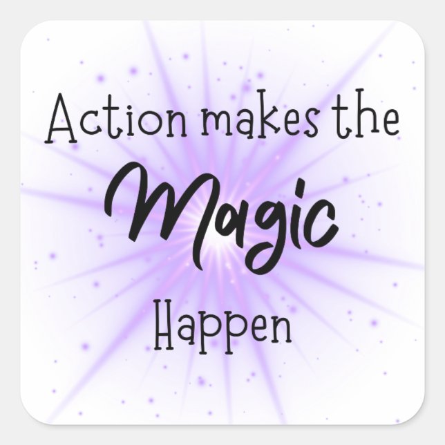 Etikett för positiv bekräftelse (Framsida)