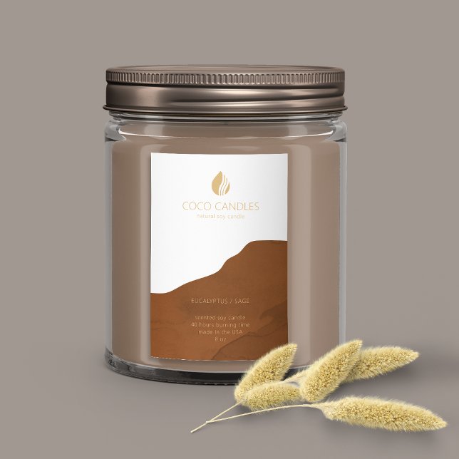 Etikett för produkten Earthy Candle (Skapare uppladdad)