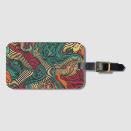 Etikett för prydnadstillbehör Resetillbehör Bagagebricka