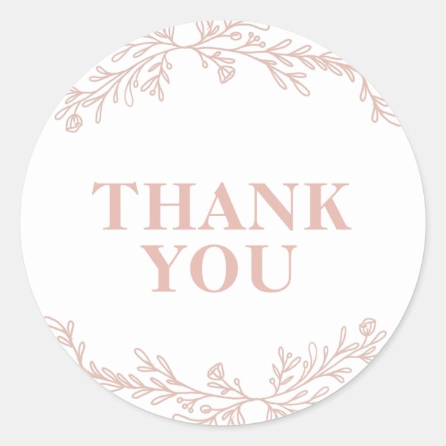 Etikett för Sharon Classic Modern Elegant Blommigt (Framsida)