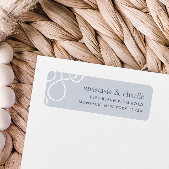 Etikett för sjövärdig returadress | Foder (Skapare uppladdad)