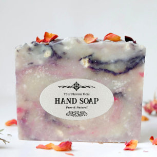 Etikett för Soap Paket