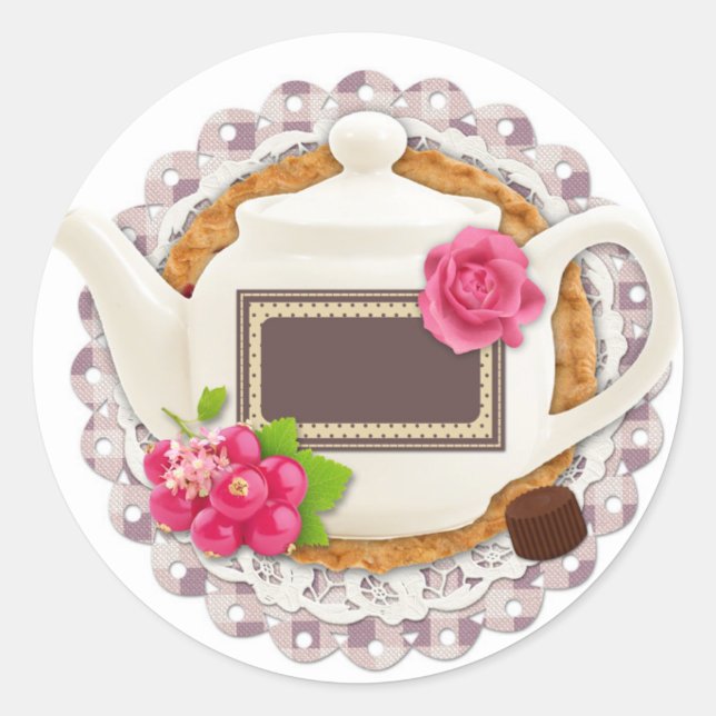 Etikett för Tea Party (Framsida)