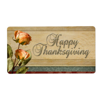 Etikett för torkade blommor fraktsedel