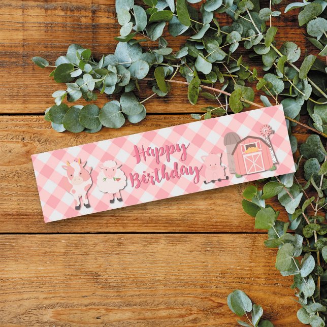 Etikett för Vattenflaska av födelsedag (Skapare uppladdad)