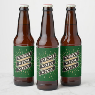 Etikett för Veni Vidi Vici Grönt Beer Flaska